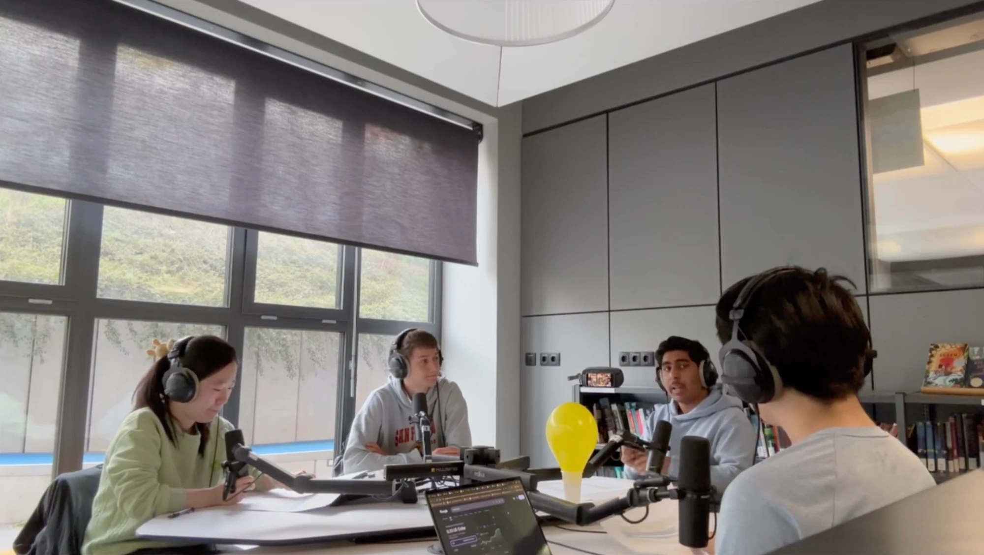 Recording a podcast episode