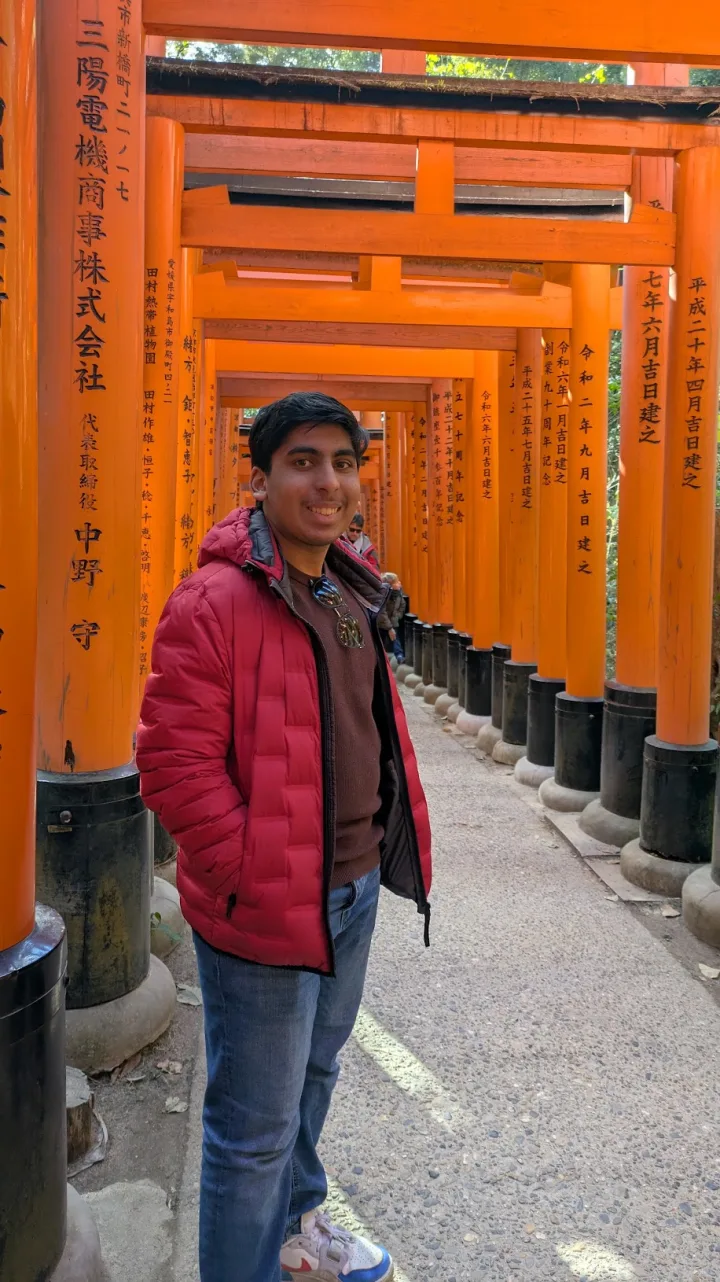 Fushimi Inari shrine gates in Kyoto